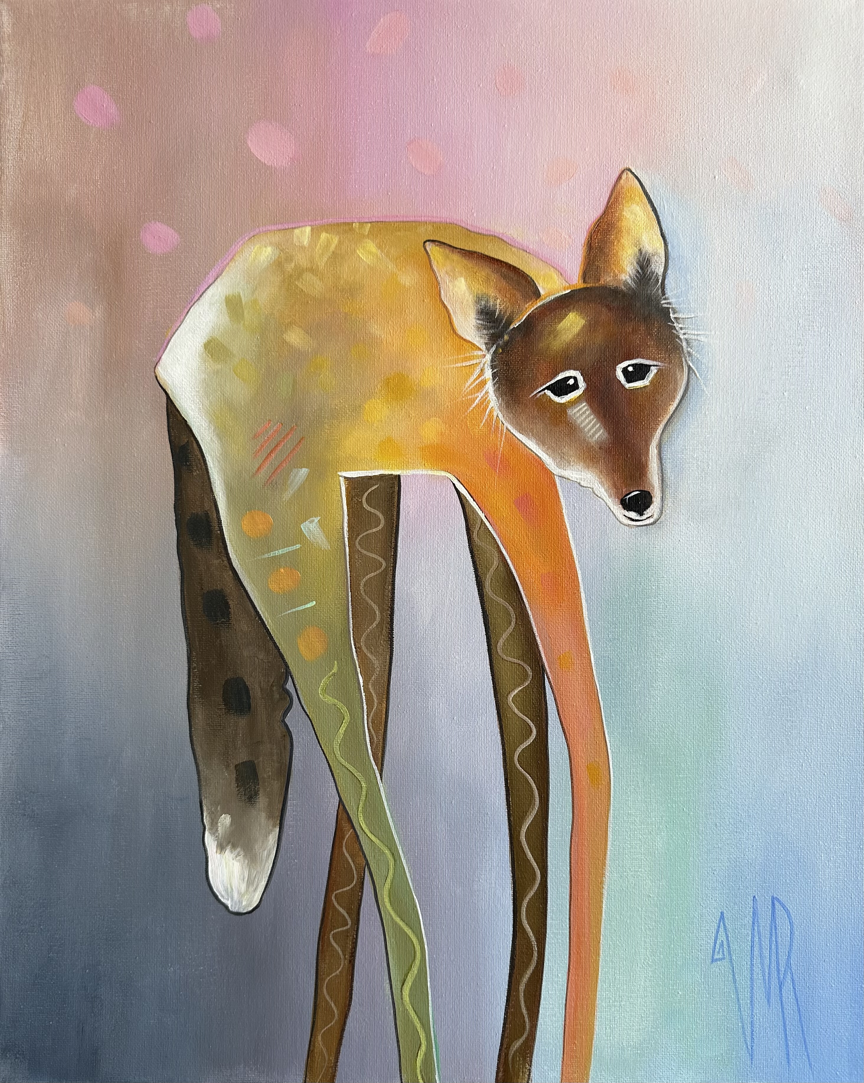Wild Coyote by Virginia Maria Romero